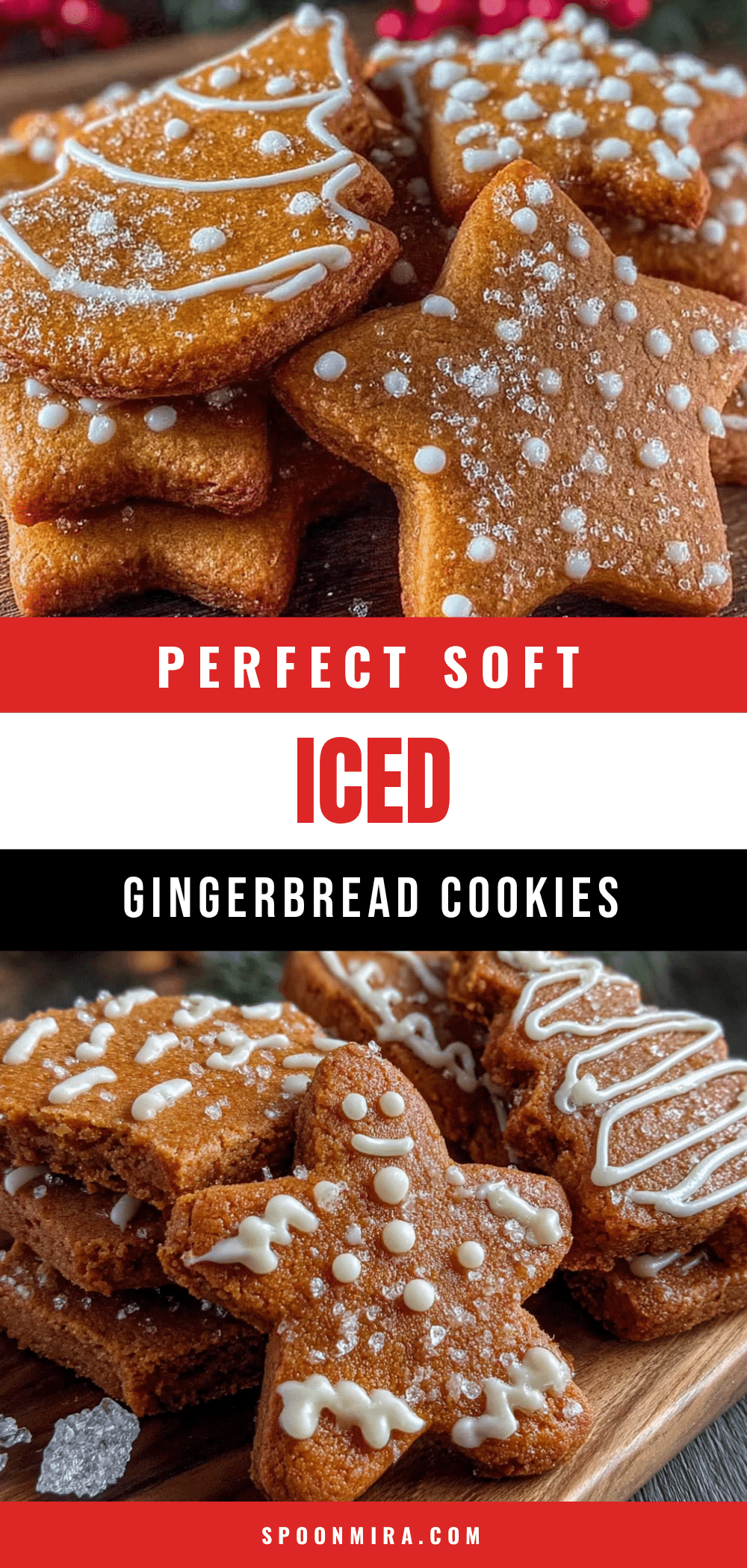 iced gingerbread cookies recipe