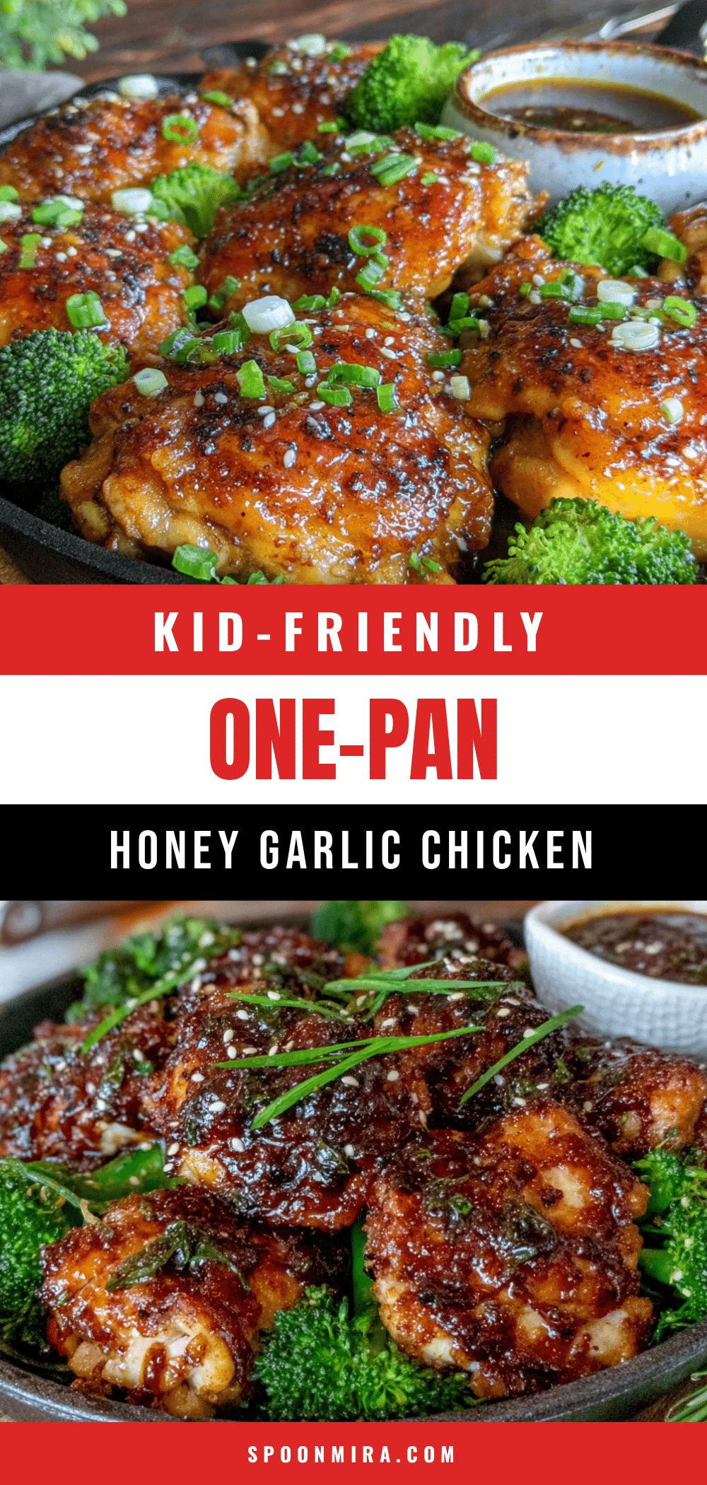 one-pan honey garlic chicken thighs recipe