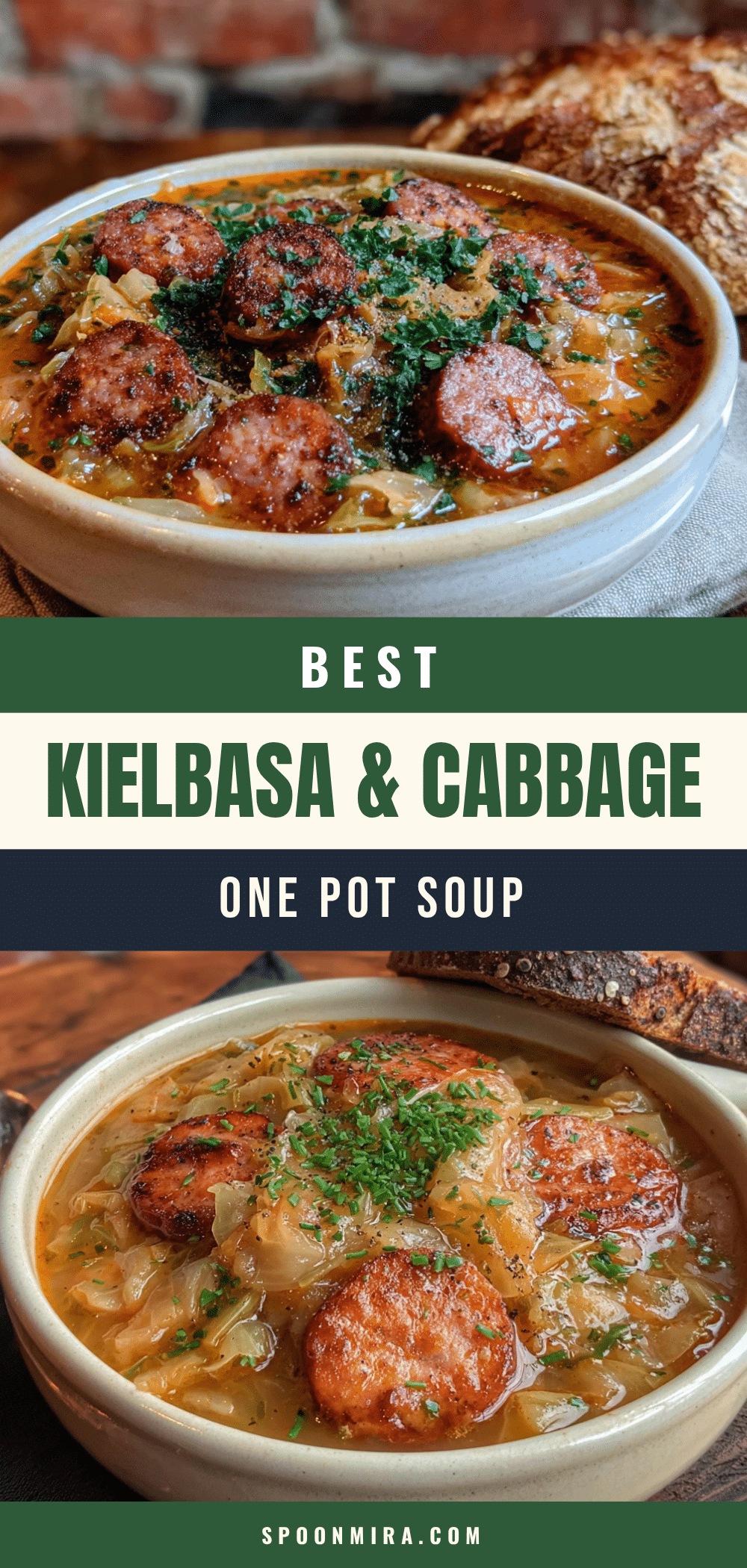 one-pot kielbasa and cabbage soup recipe
