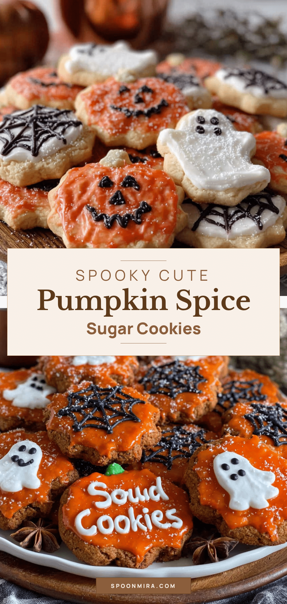 pumpkin spice sugar cookies recipe