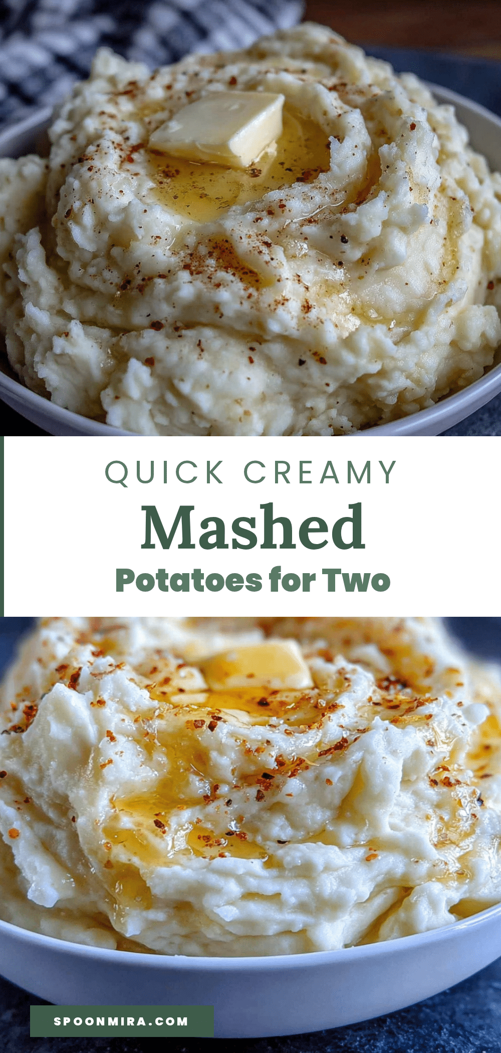 quick creamy mashed potatoes for two recipe