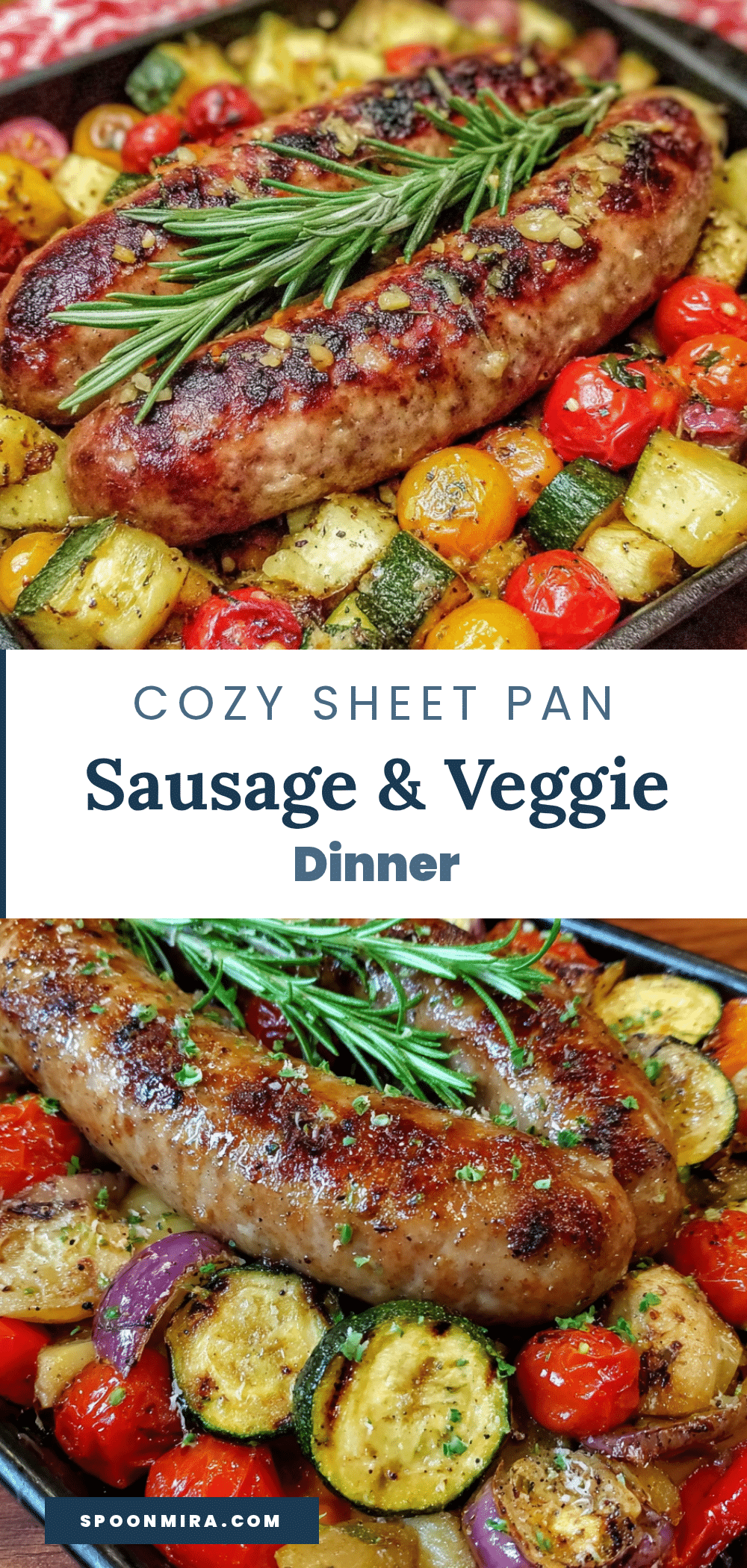 sheet pan sausage and veggie dinner recipe