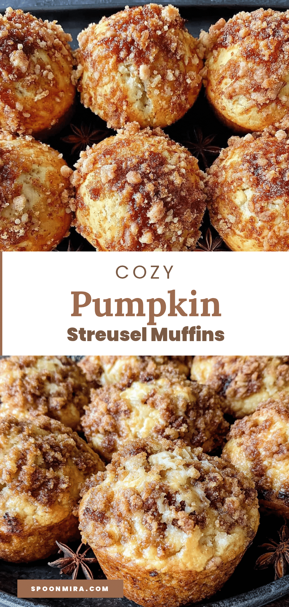 small-batch pumpkin streusel muffins recipe