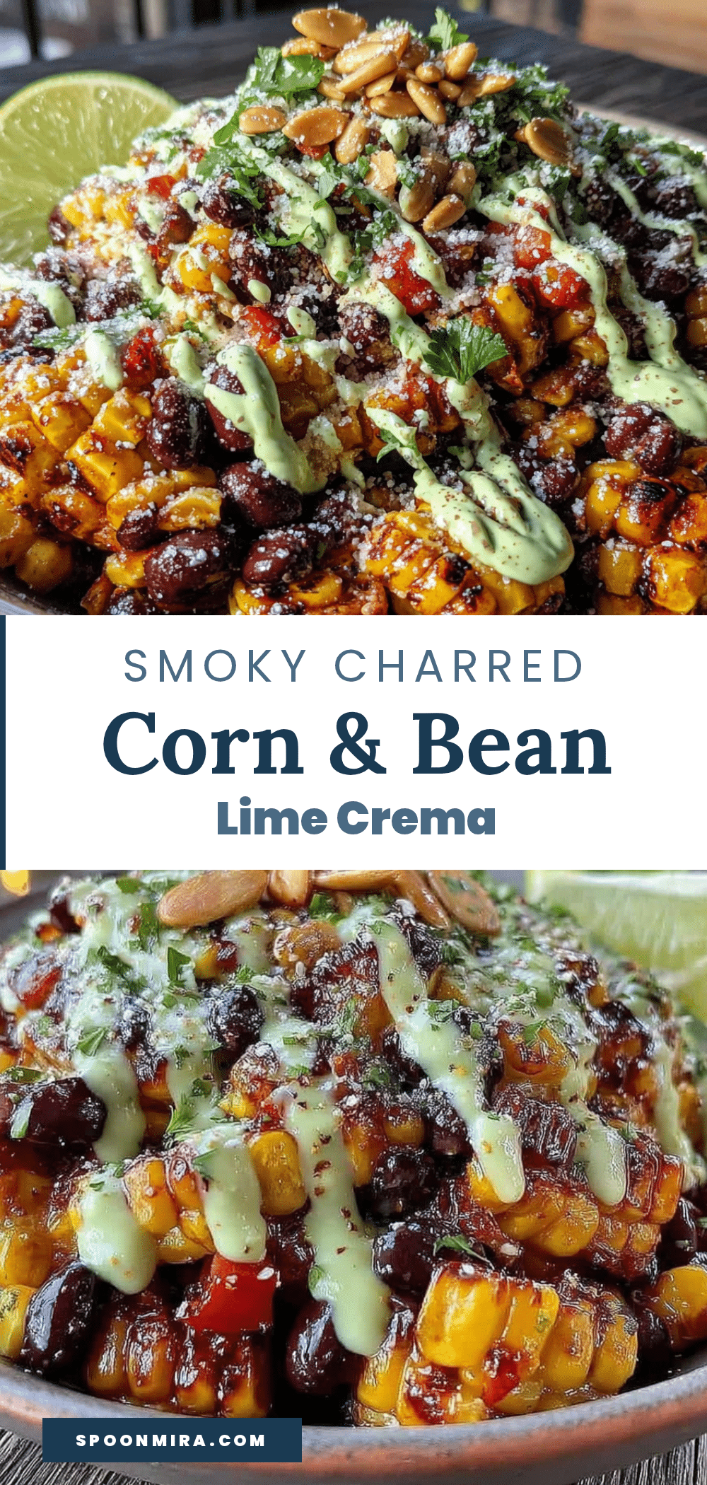 Smoky Charred Corn and Black Bean Salad recipe