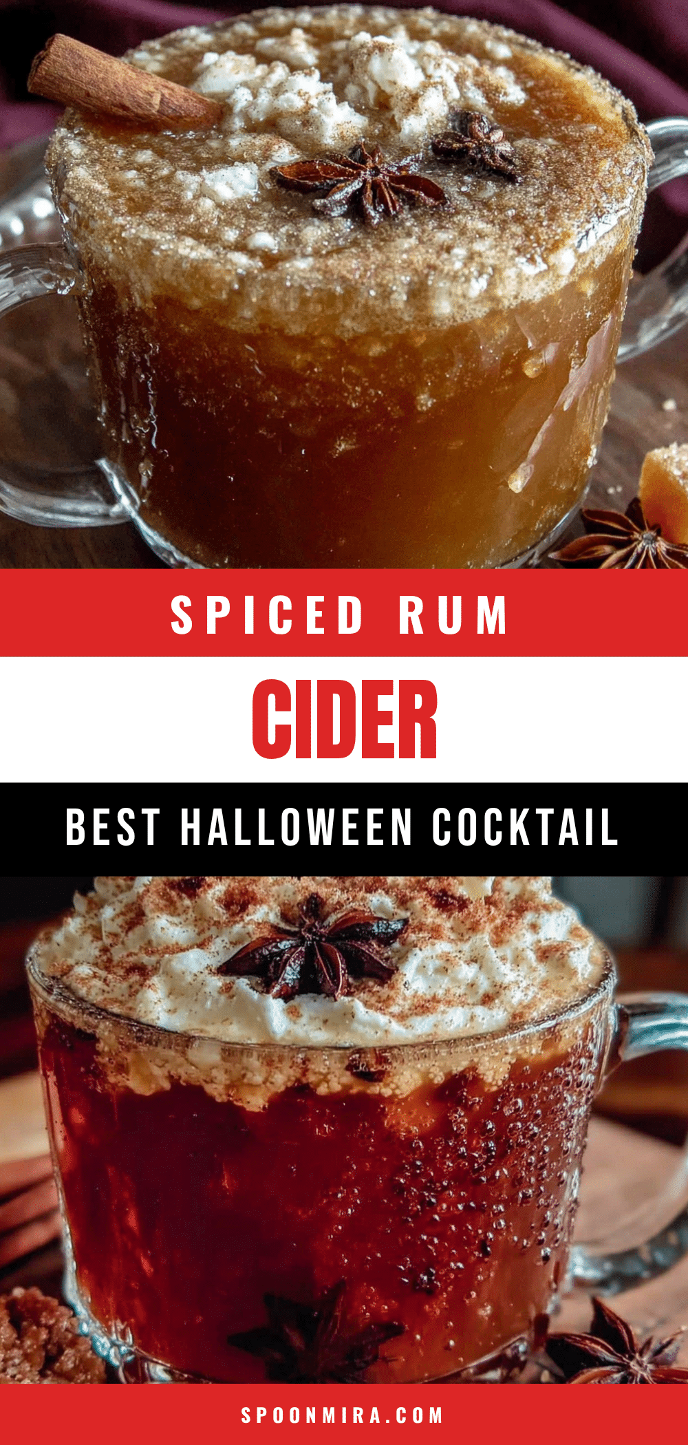 spiced rum apple cider cocktail recipe