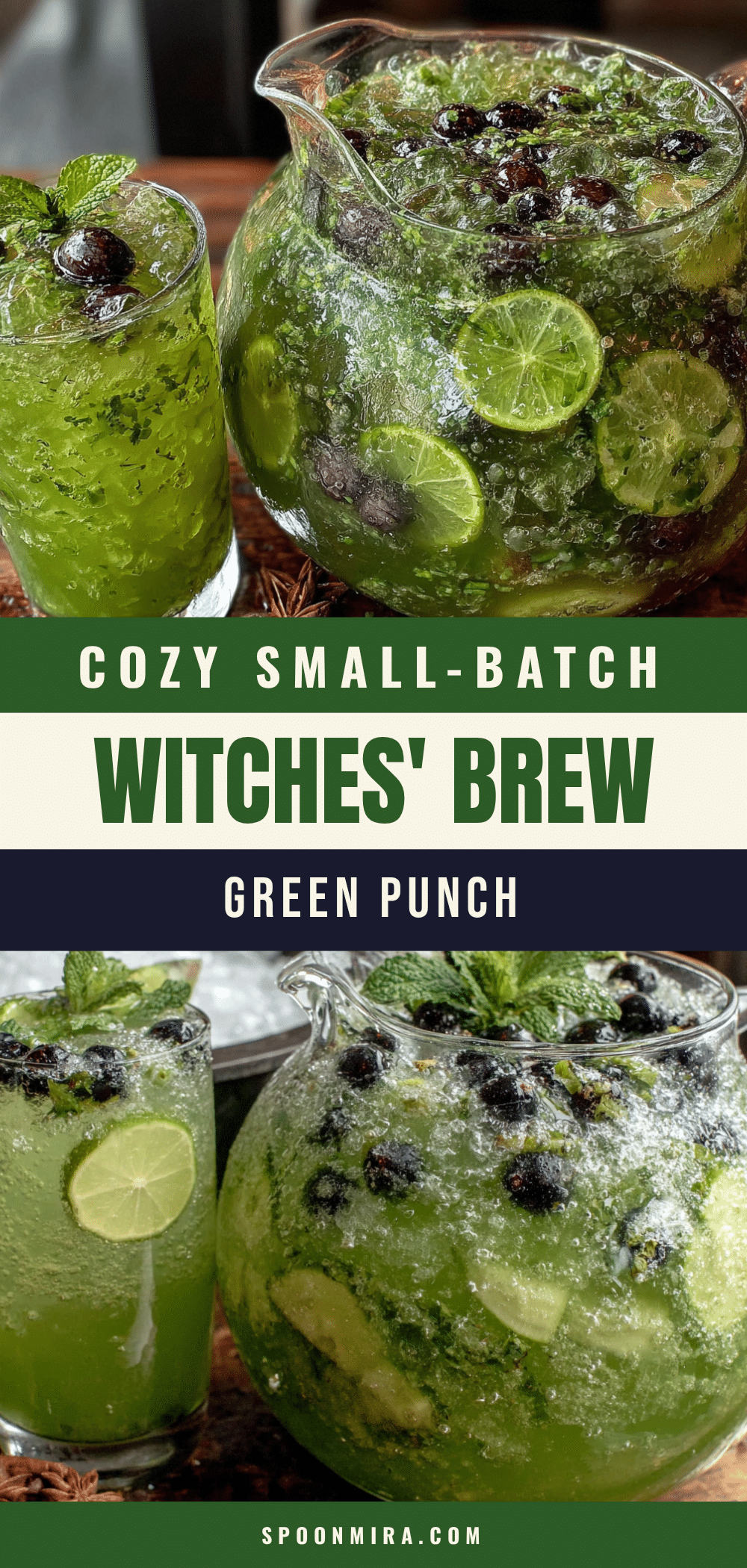 witches brew green punch recipe
