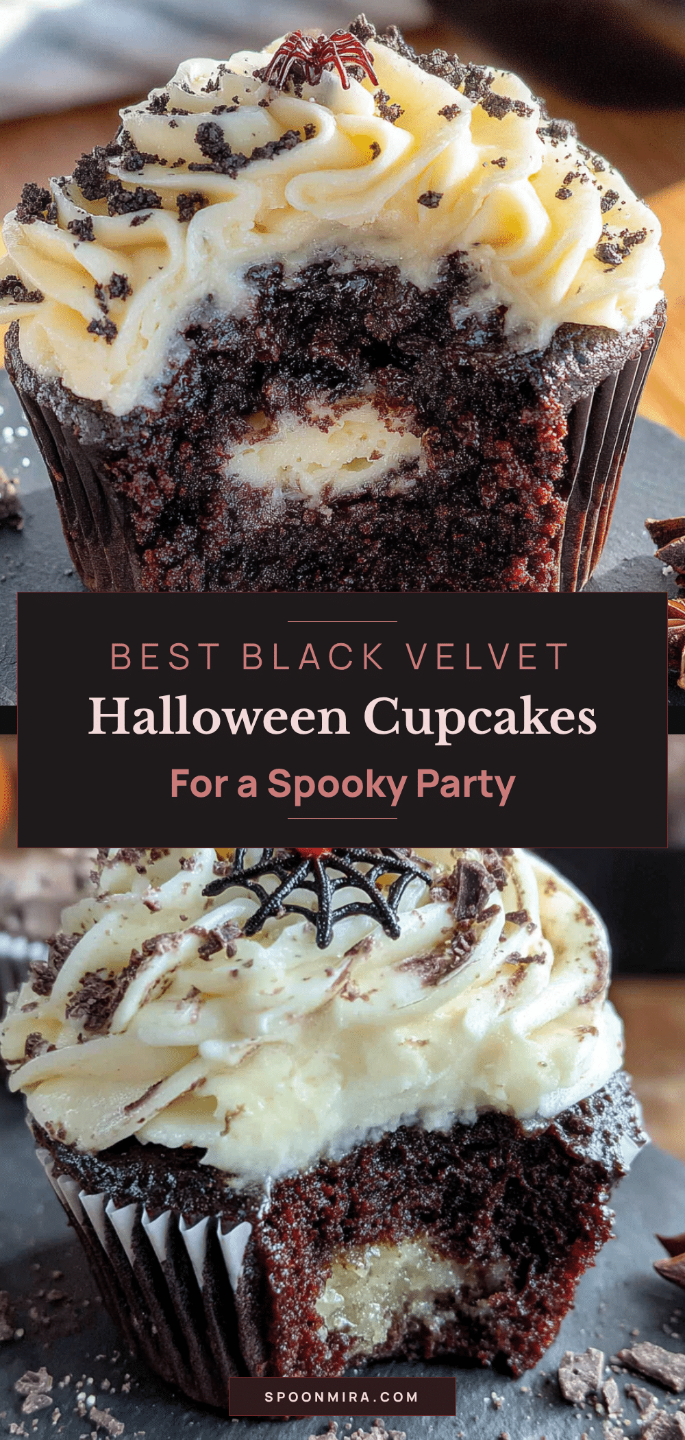 black velvet halloween cupcakes recipe