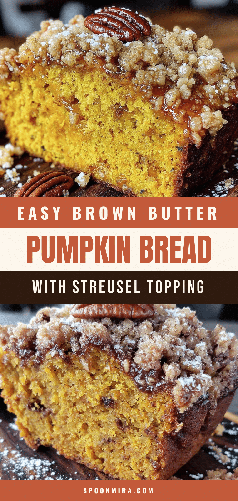 brown butter pumpkin bread recipe