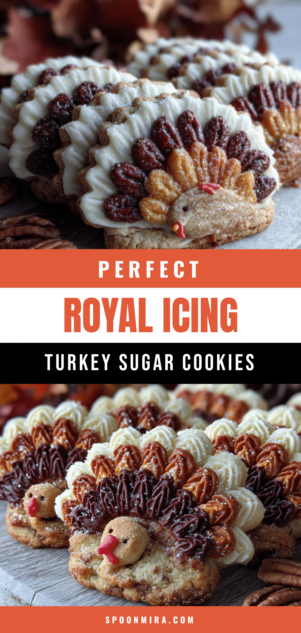 royal icing turkey cookies recipe recipe