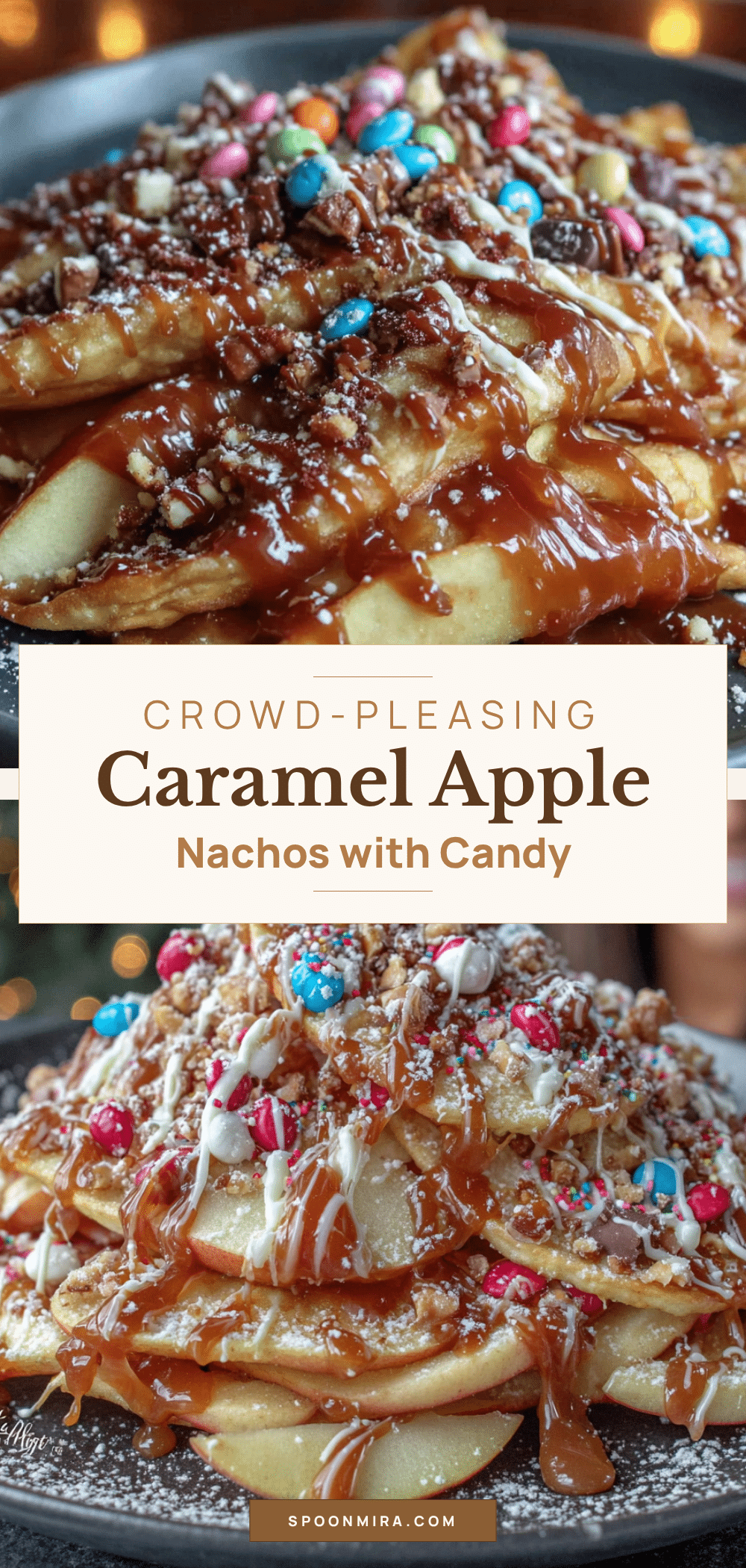 caramel apple nachos recipe