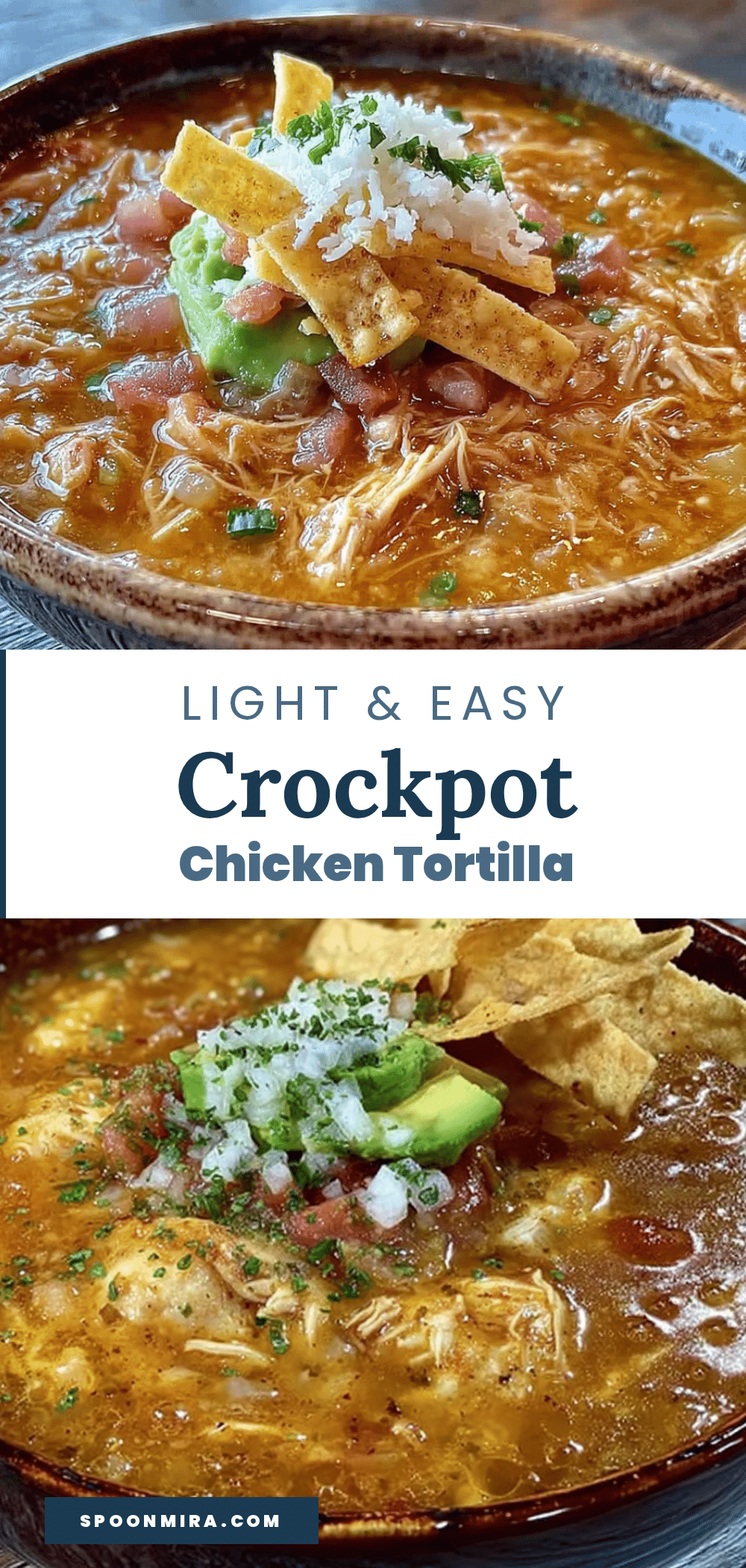 crockpot chicken tortilla soup recipe