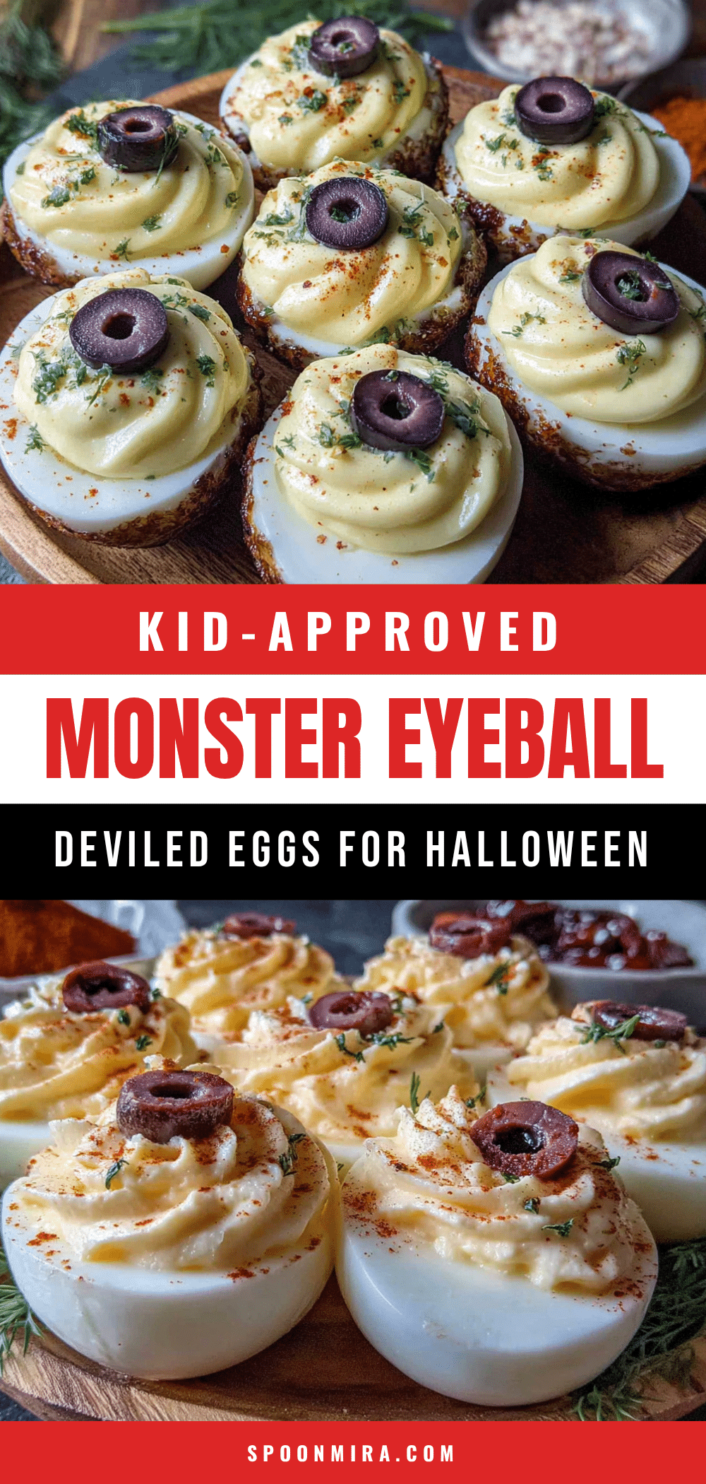 monster eyeball deviled eggs recipe