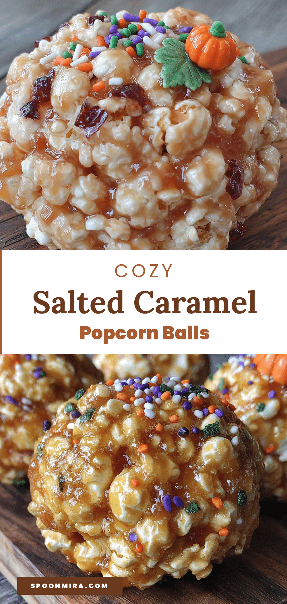 salted caramel popcorn balls recipe